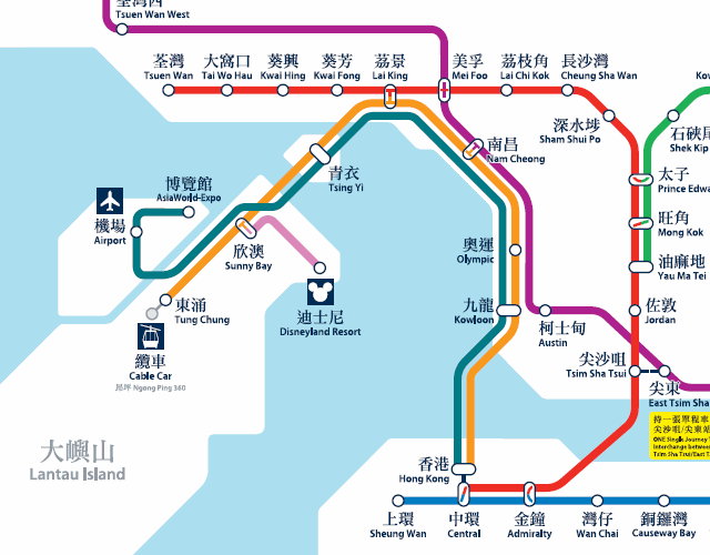 mtr airport map